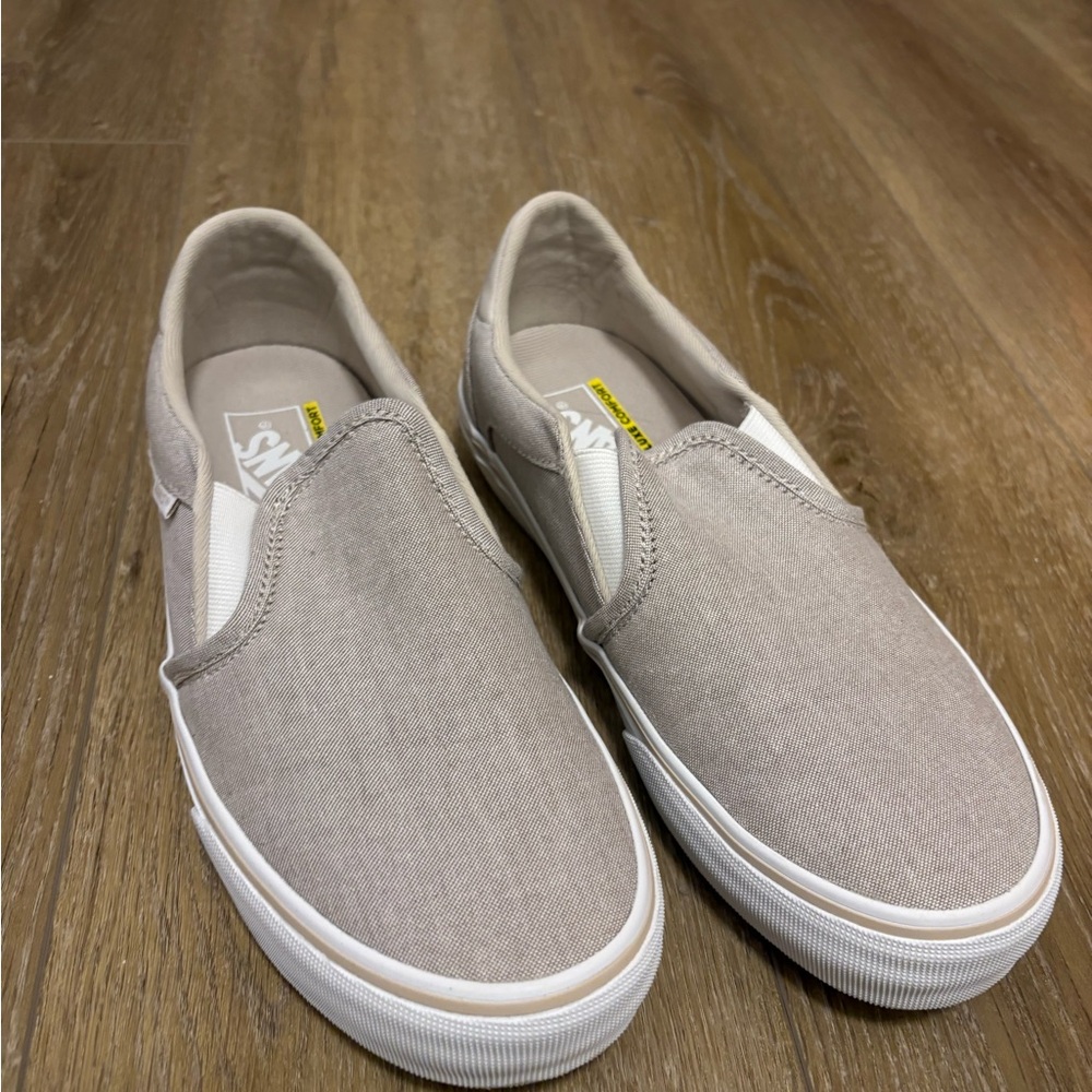 Vans Slip-On Sneakers - Light Tan